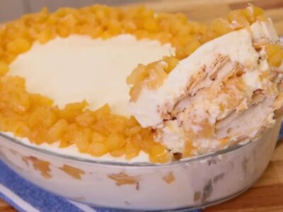 Pavê Gelado, Fácil E Cremoso Com Creme Que Não Vai Ao Fogo....