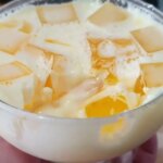 Gelatina Cremosa Com Leite Condensado E Sabor Intenso De Abacaxi....