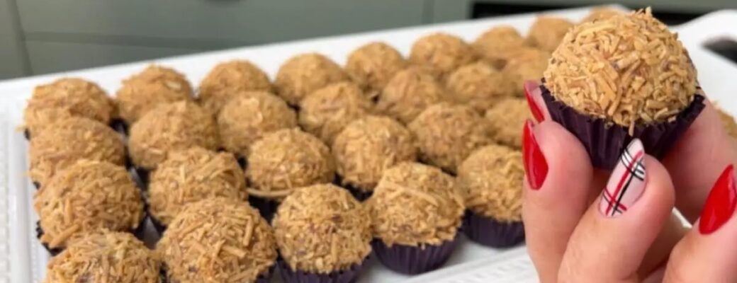 Receita De Beijinho De Coco Queimado Para Festas Ou Vendas....