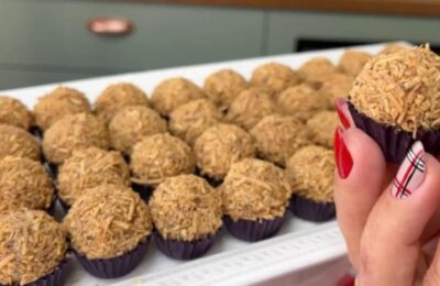 Receita De Beijinho De Coco Queimado Para Festas Ou Vendas....