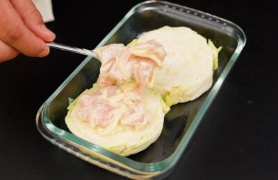 Frango Cremoso Com Repolho Assado Delicioso é Uma Receita Fácil E Irresistível Que Vai Conquistar...