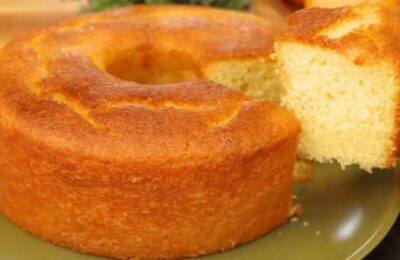 Bolo De Laranja Fofinho, Molhadinho E Fácil Com Calda Natural....