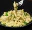 Macarrão Alfredo Com Frango E Cogumelos Cremoso