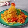 Macarrão Com Camarão Alho E Tomate Cereja