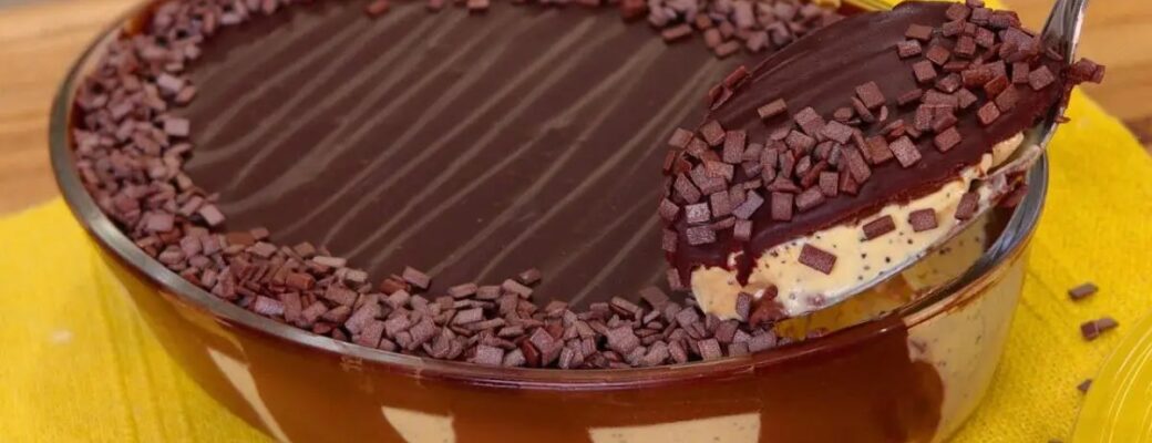 Mousse De Maracujá Com Ganache Sem Gelatina Que Derrete Na Boca