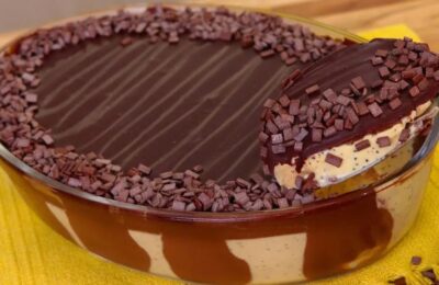 Mousse De Maracujá Com Ganache Sem Gelatina Que Derrete Na Boca