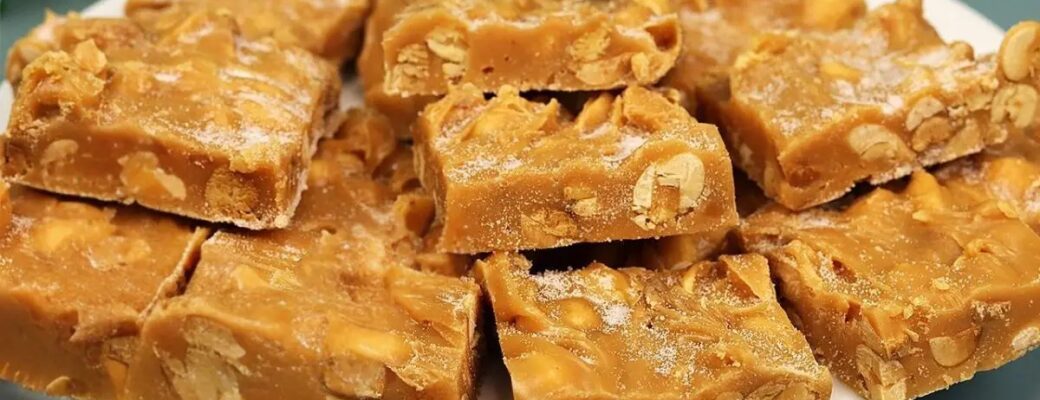 Doce De Amendoim Fácil, Com Caramelo E Textura Irresistível....