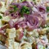Salada De Batata Doce Com Bacon E Ovo