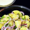 A Receita Salada De Batata Com Molho Secreto é Fácil, Cremosa E Cheia De Sabor,...