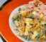 Salada De Macarrão Cremosa Simples Com Presunto