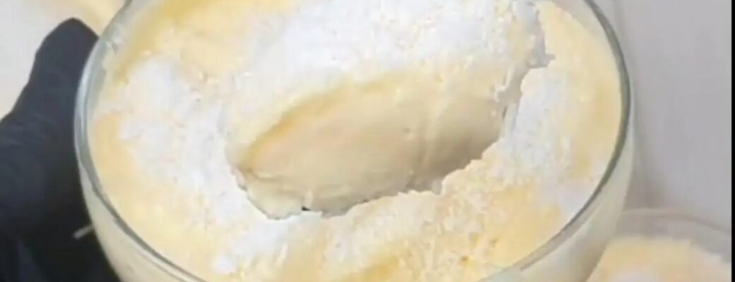 Sobremesa Gelada, Rápida E Feita Com Suco Em Pó....