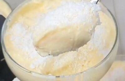 Sobremesa Gelada, Rápida E Feita Com Suco Em Pó....