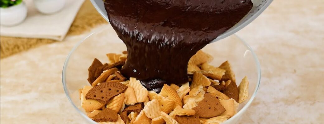 Sobremesa De Biscoito Fácil E Econômica Surpreende Com Sabor E Praticidade. Ideal Para Reaproveitar Sobras...