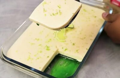 A Sobremesa De Limão Com Mousse De Leite Ninho Cremosa é Fácil De Fazer, Leve...