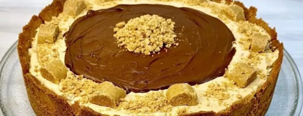 Torta Fácil Com Paçoca E Nutella, Cremosa E Perfeita Pra Festa Junina....